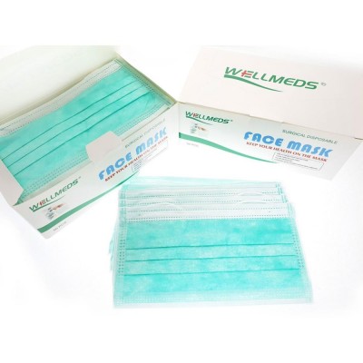 Wholesale products disposable white surgical ear-loop face mask